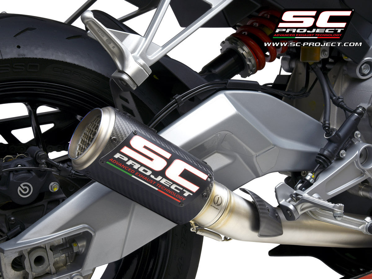 SC-Project RVS Complete Systeem 2-1 CR-T Aprilia RS 660 (20-25) 