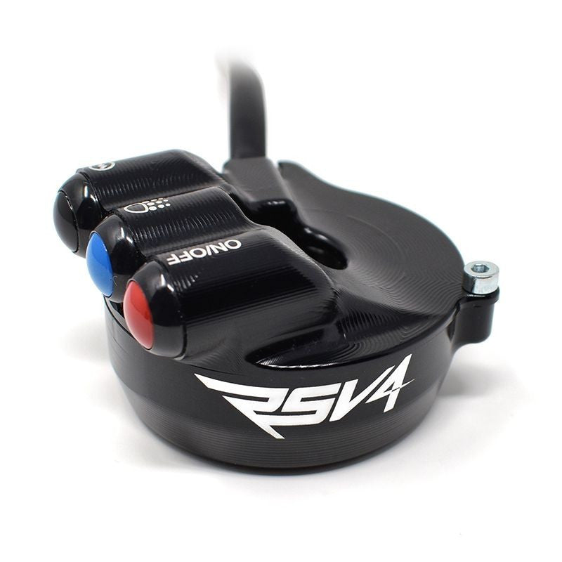 Gasgripbehuizing met geïntegreerde stuurknop JetPrime Aprilia RSV4/1100 Factory/RF/RR (17-20) JP ACC 009 