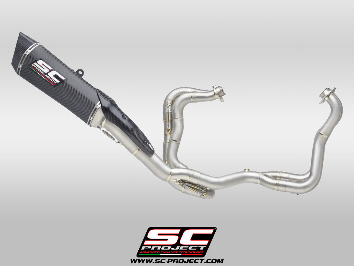 SC-Project Titan compleet systeem SC1-R (350mm) Aprilia RSV4 1100 Factory (21-25) A27A-TC93C 