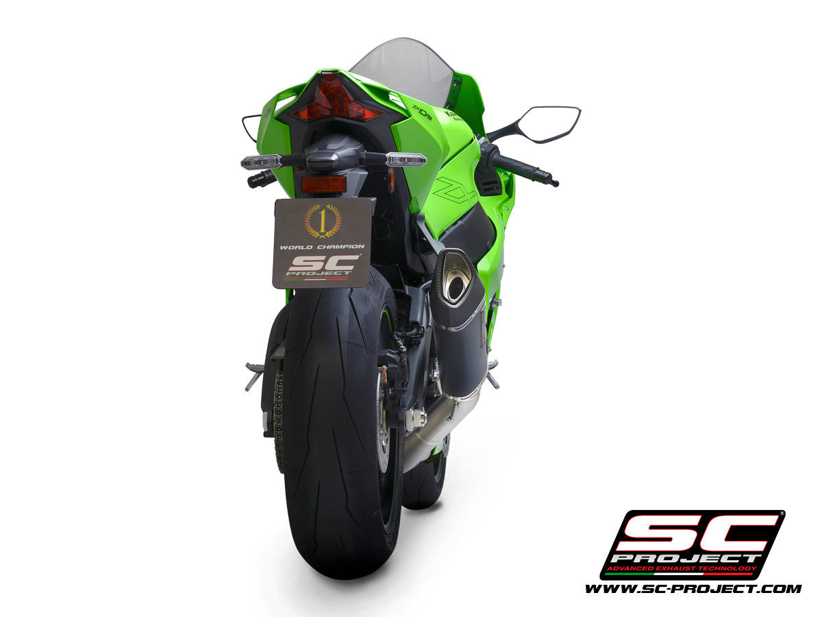 SC-Project Slip-On SC1-R + KAT-vervangpijp Kawasaki ZX-10 R/RR (21-25) K38A-DET91C 