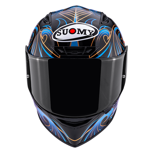 Suomy Track-1 Helm Waves Zwart K6T10026 