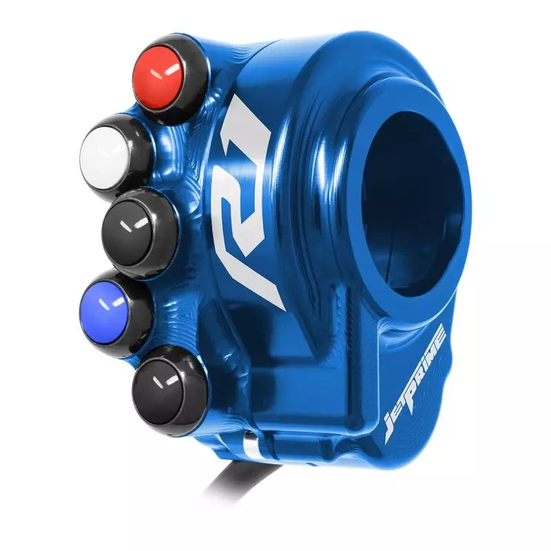 Gasgriffhuis met stuurknop JetPrime Yamaha YZF-R1/M RN65 (20-25) JP ACC 033 