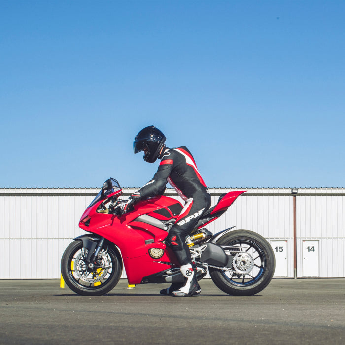 Spidi Laser Pro eendelige race-overall Leren pak – Geperforeerd racepak | Heren | Rood | Y154014 