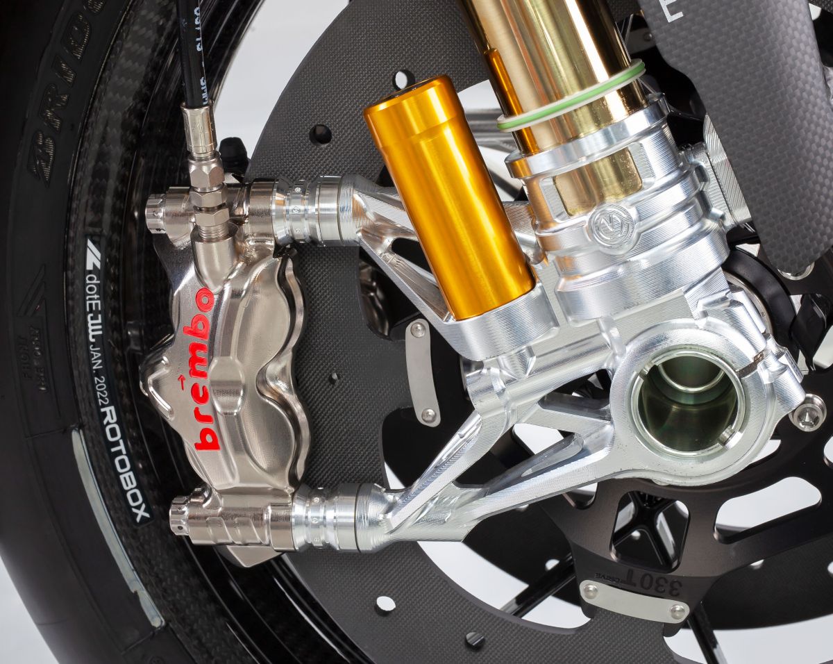 CNC Vorkvoet-set 108 mm „GP Style“ Motocorse Ducati Panigale V4/S/R (18–24) 