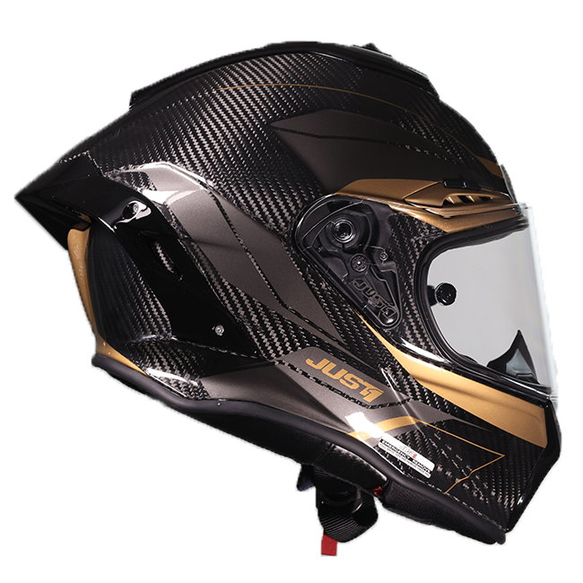 Just1 J-PGR Helm Impulse Goud / Carbon Glans 6031110995016 