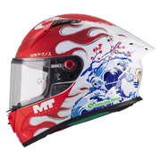 MT-Helmets KRE+ S Helm Ryusei Yamanaka Replica 2025 A5 Glow Compleet 