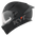 KYT R2R Helm Plain zwart mat Y6R200X6 