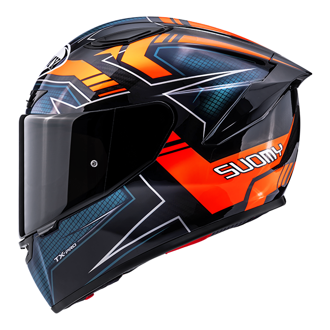 Suomy TX-Pro Helm Flawless Oranje K6TX0015 