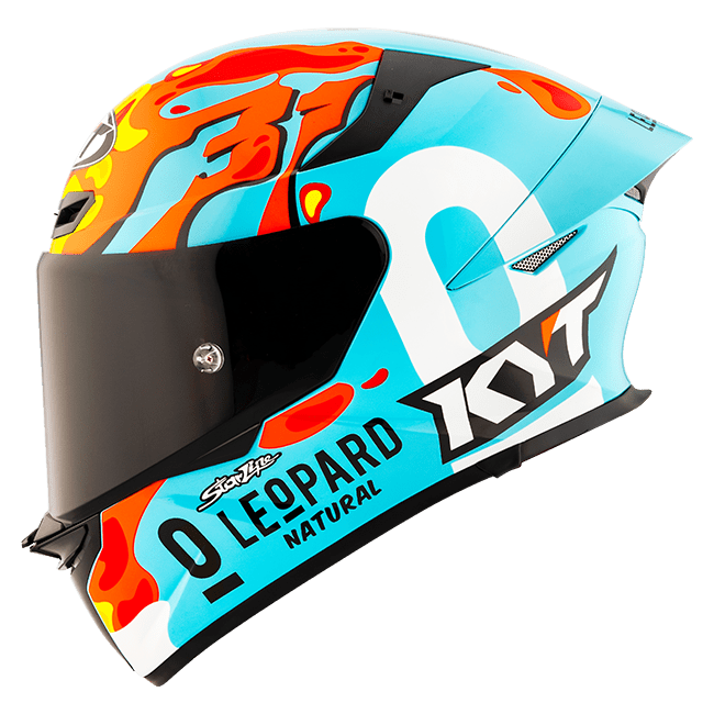 KYT TT-Revo Helm Leopard Replica Aragon Y6TR0054 