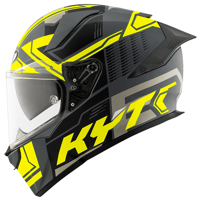 KYT R2R Helm Octane Matt Geel Y6R20015 