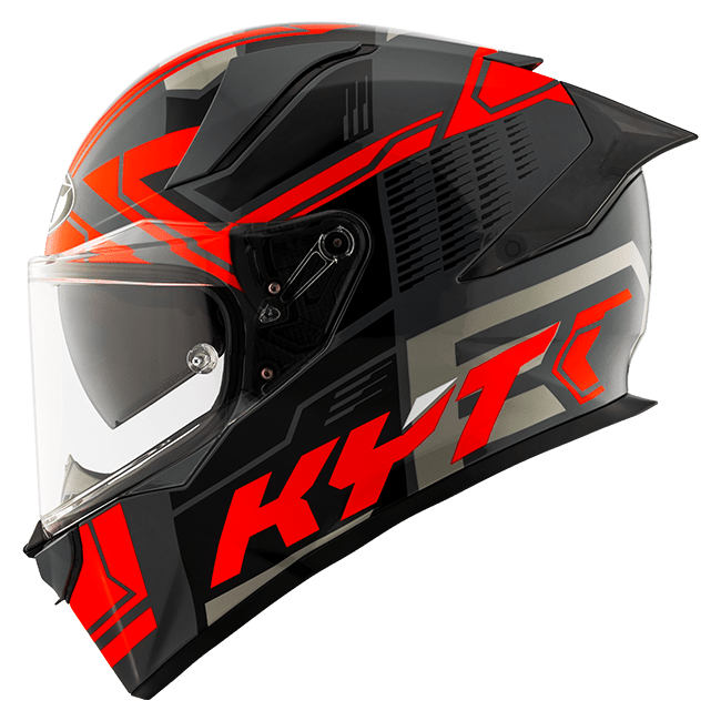 KYT R2R Helm Octane Rood Y6R20019 