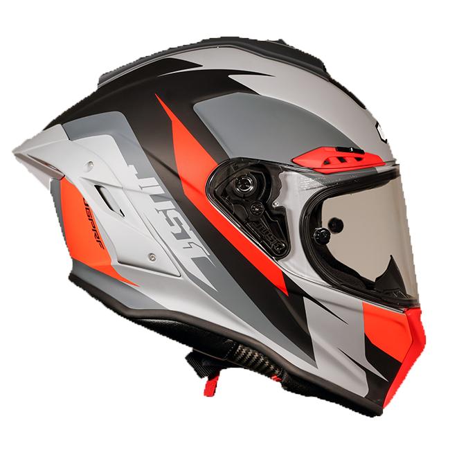 Just1 J-PGRF Helm Arrow Rood / Zwart Matt 6130320271005 