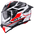 KYT R2R Helm Parsec Wit/Rood Y6R20022 