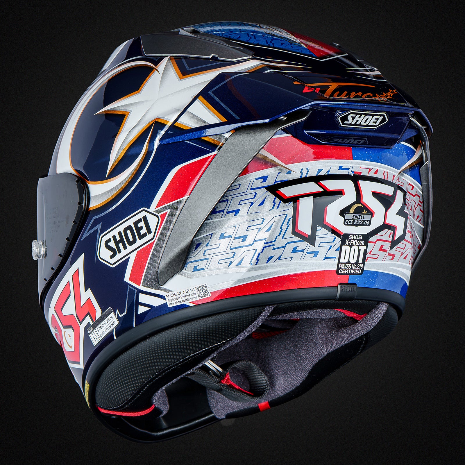 Shoei X-SPR PRO Helm Toprak Razgatlıoğlu Replica 2025 