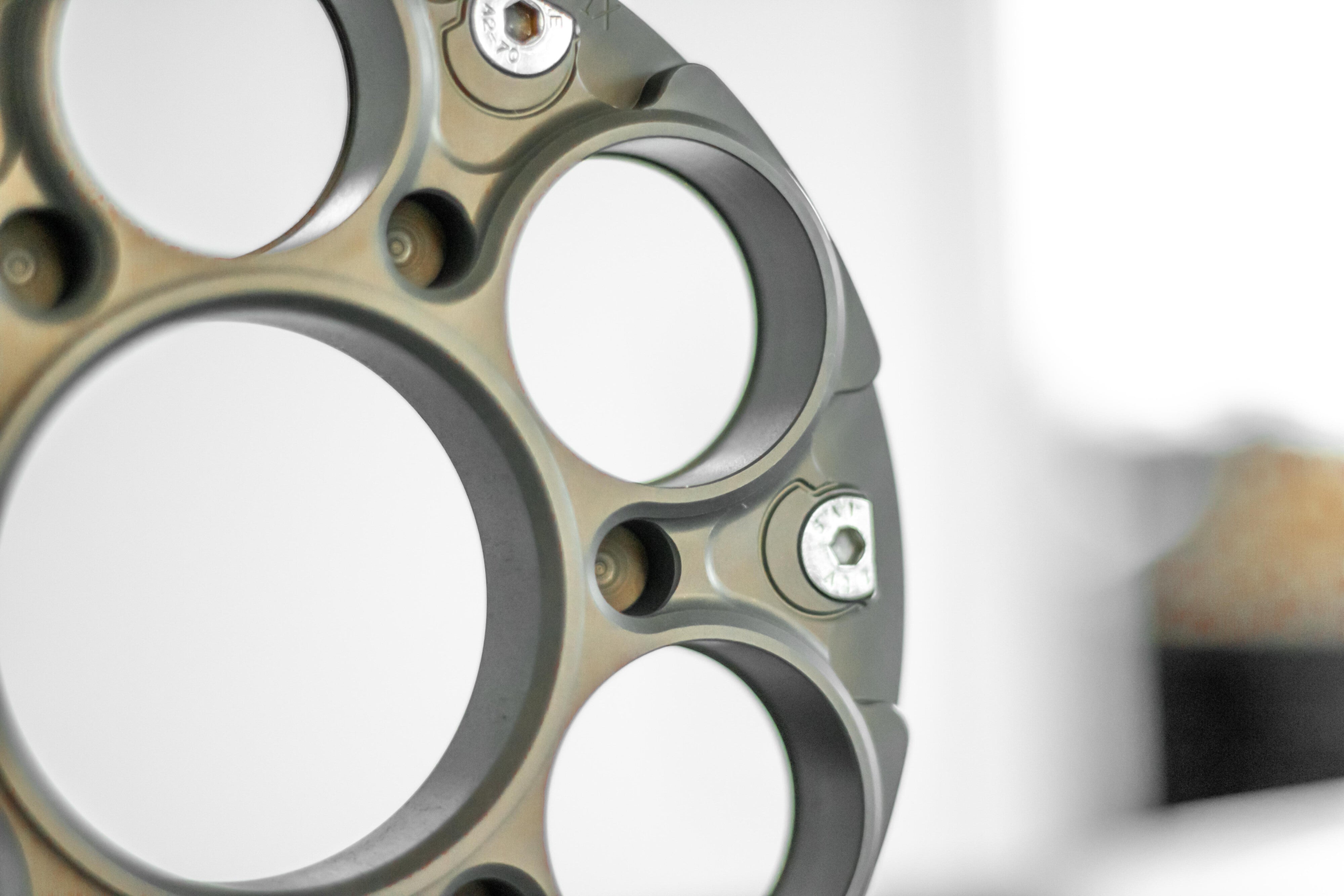 Quick Fit Achtertandwielhub (Kettenradträger) Ducati Panigale met Einarmschwinge 206D01 