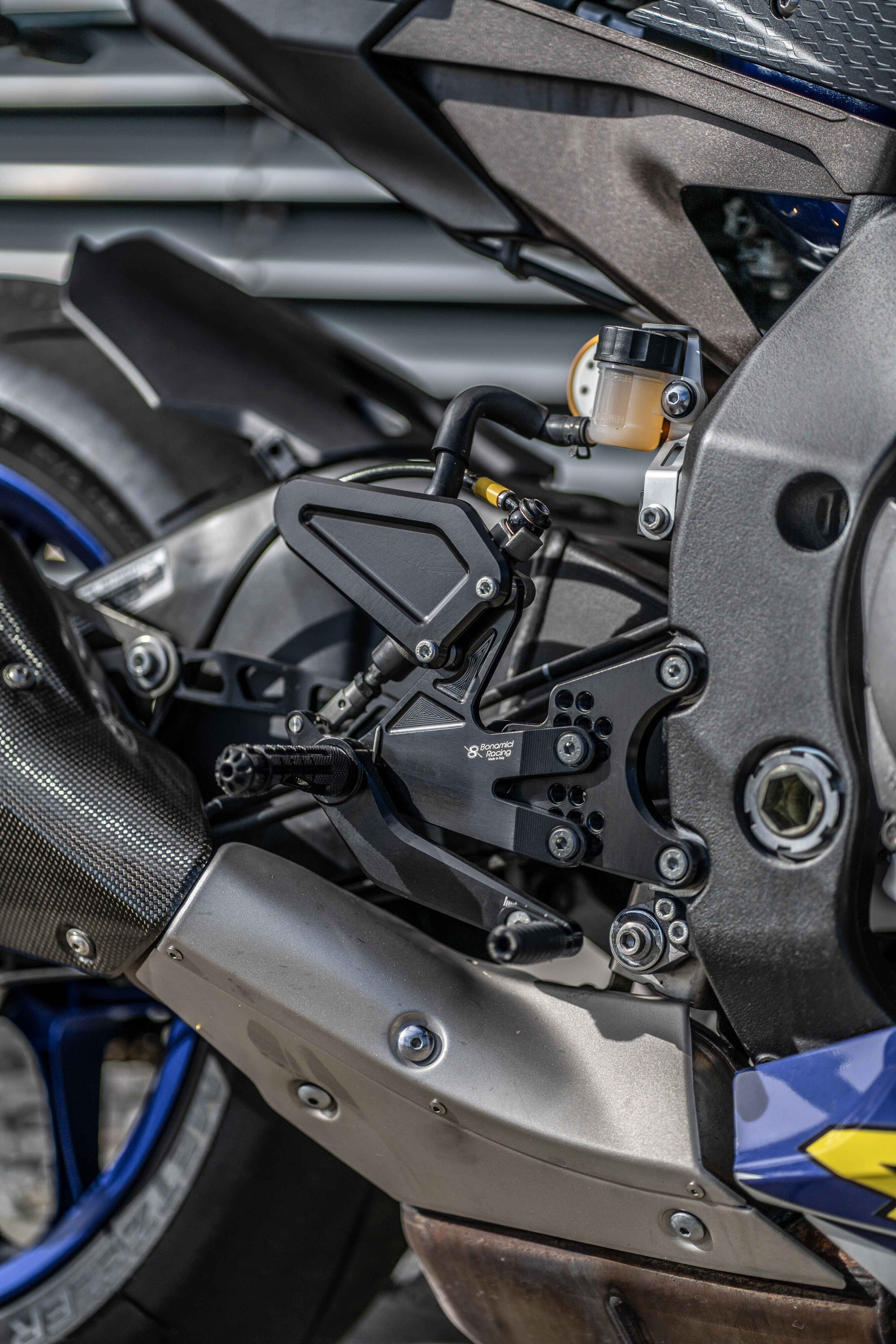Voetsteunset Bonamici Racing Yamaha YZF-R1/M (15-25) Y011 