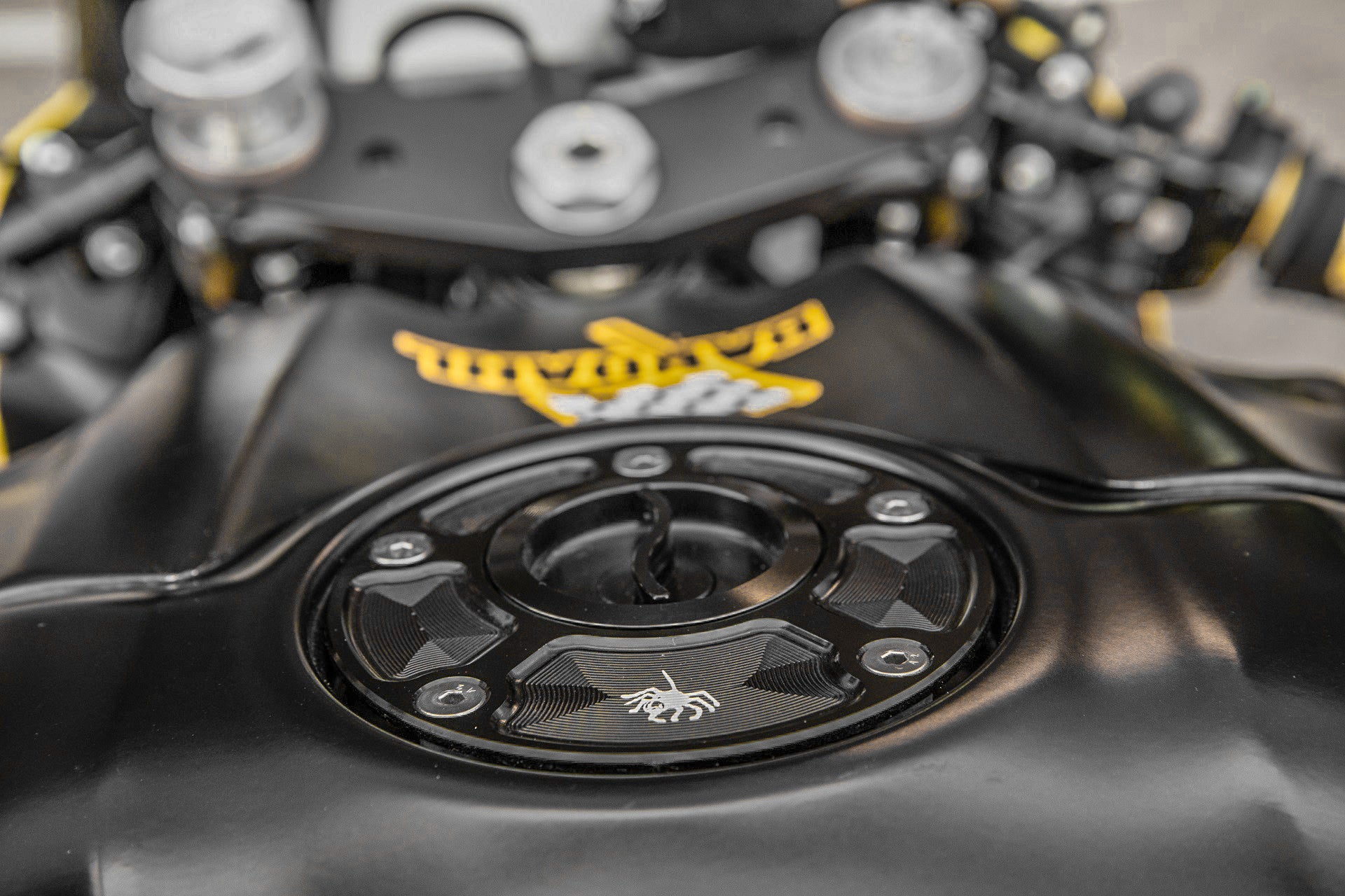 Tankdop Snelsluiting Spider Racing Yamaha YZF-R3 (15-25) 60.Y01 