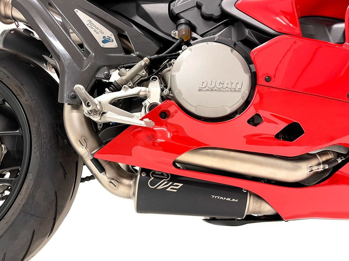 Termignoni compleet uitlaatsysteem roestvrij staal SBK Replica Ducati Panigale V2 955 (20-24) D22009400INC 