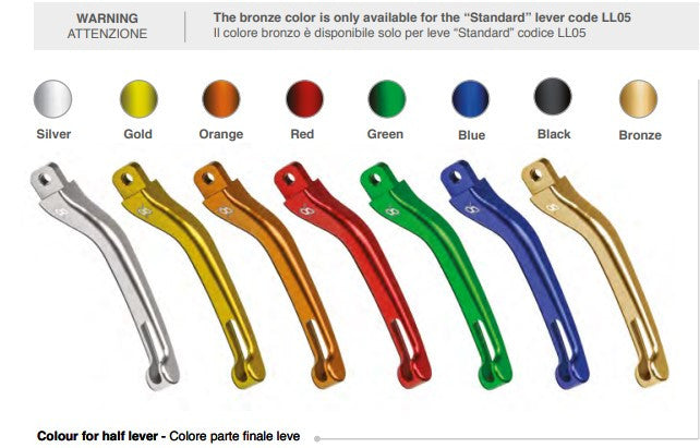 Verstelbare remhendel Bonamici Racing Yamaha YZF-R1/M RN32, RN49 en RN65 (15-25) LB101 