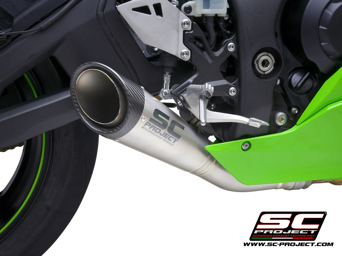 SC-Project Slip-On S1 + KAT-vervangpijp Kawasaki ZX-10 R/RR (21-25) K38A-DET41T 
