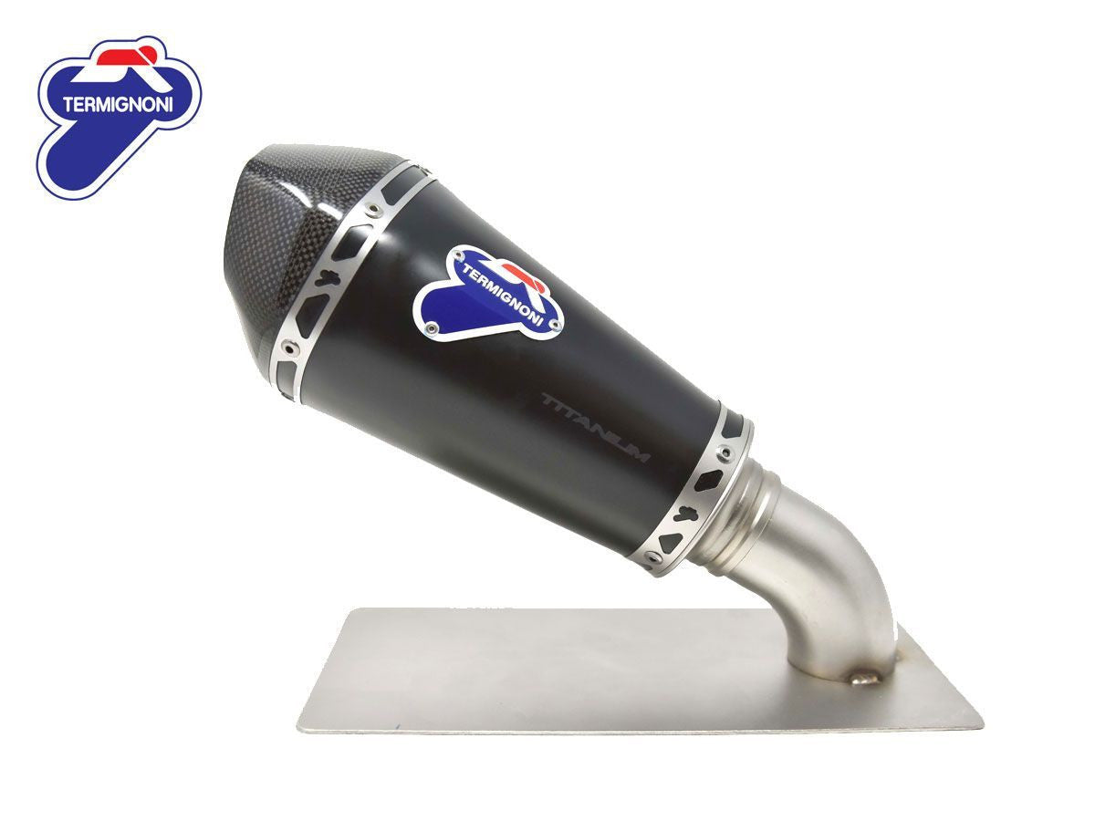 Termignoni Slip-On Kit Conical Zwart Kawasaki ZX-10 R/RR (21-25) 