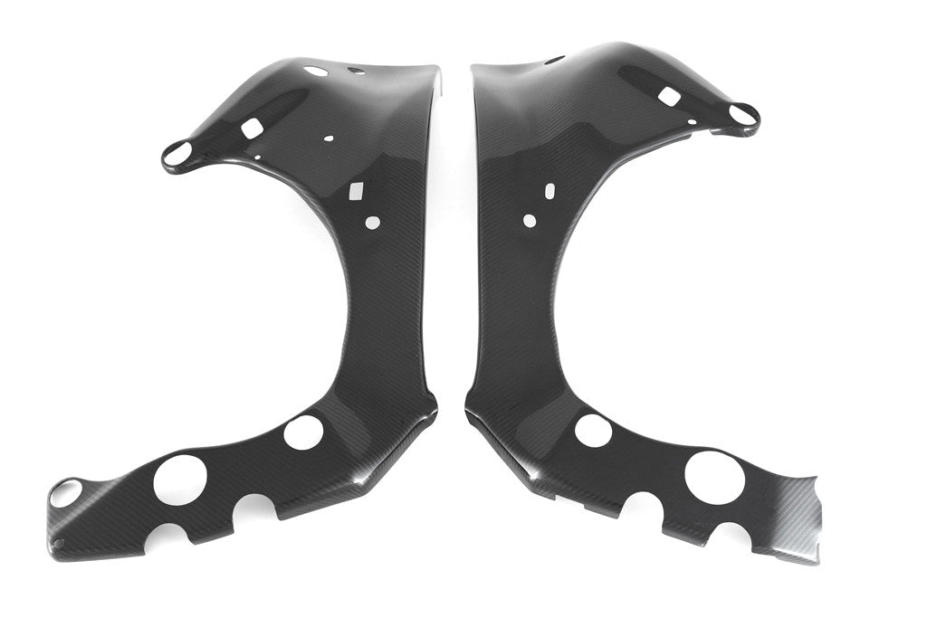Carbon frame covers Fullsix Yamaha YZF-R1/M RN32, RN49 & RN65 (15-25) 