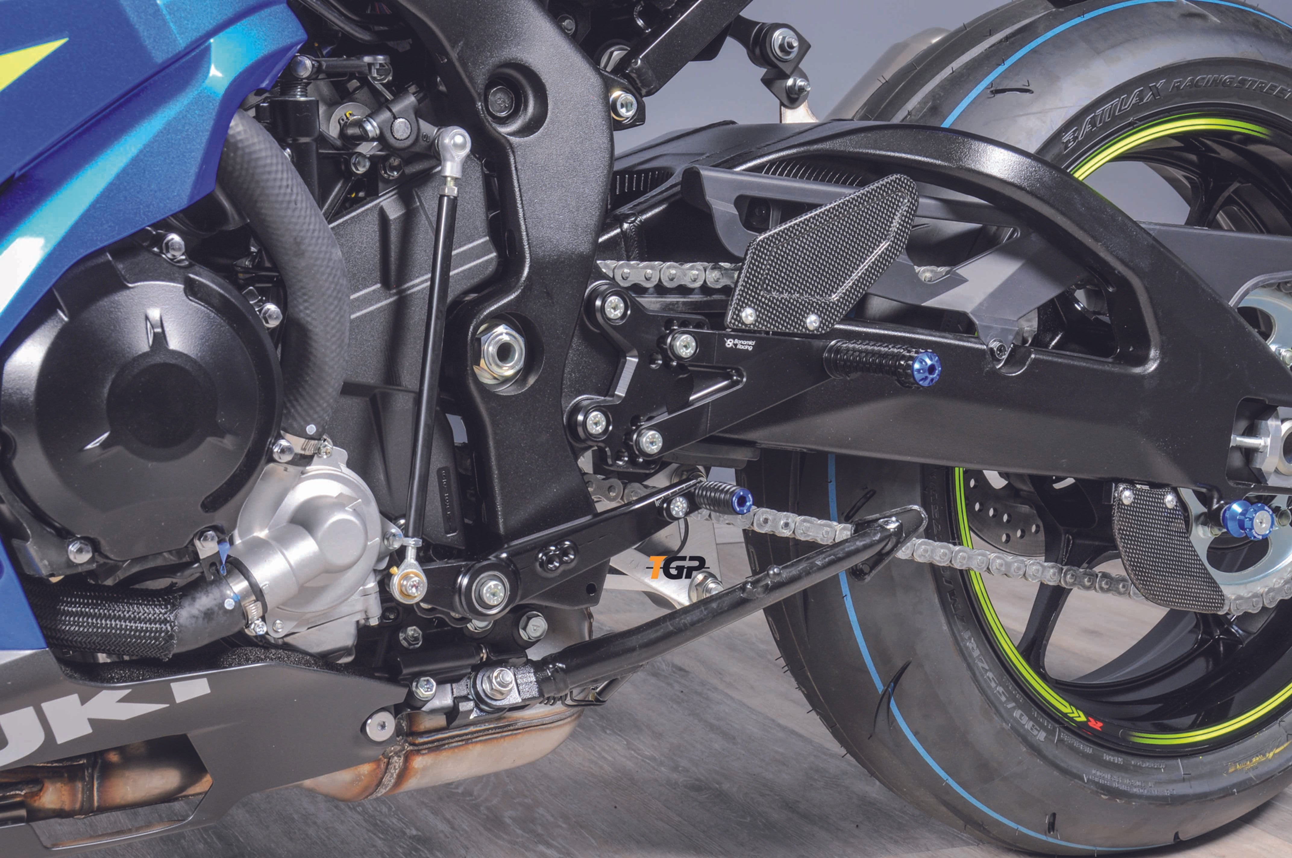 Voetsteuninstallatie Bonamici Racing Suzuki GSX-R 1000 (17-23) S011 