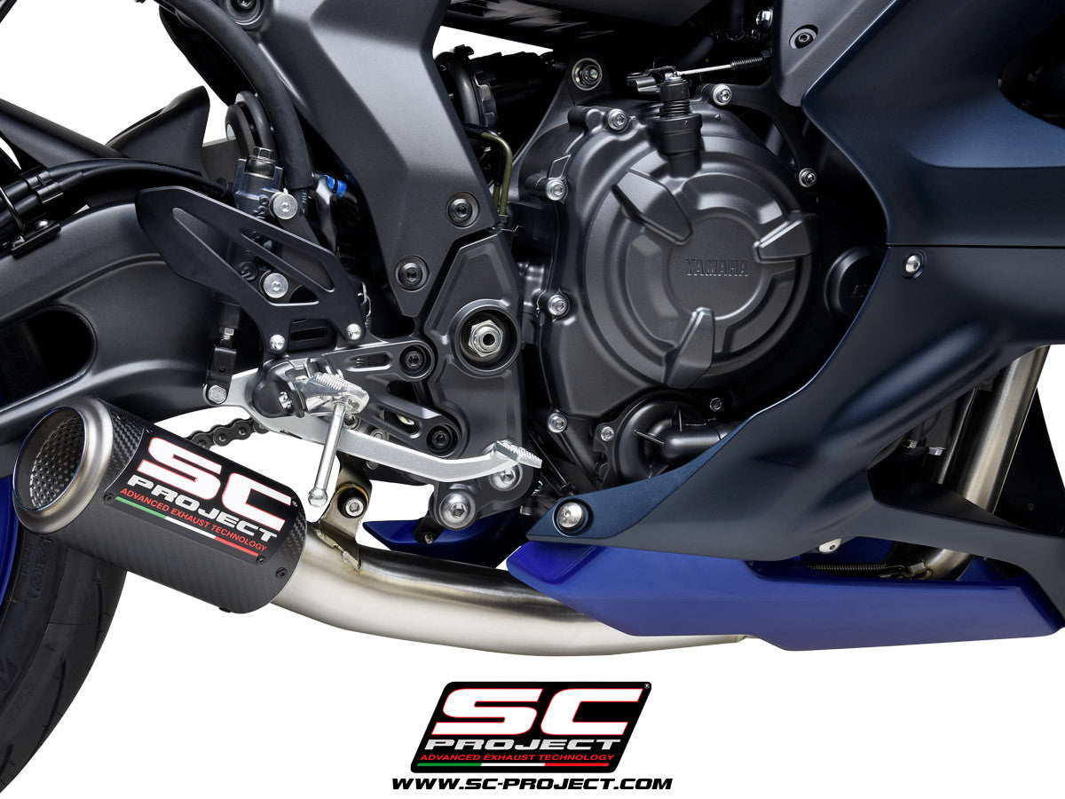 SC-Project Compleet systeem RACE CR-T Yamaha YZF-R7 (21-25) Y36A-CDE36 