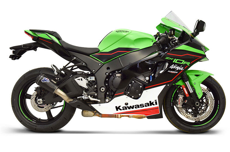 Termignoni Slip-On Kit GP2R-RHT Zwart Kawasaki ZX-10 R/RR (21-25) 
