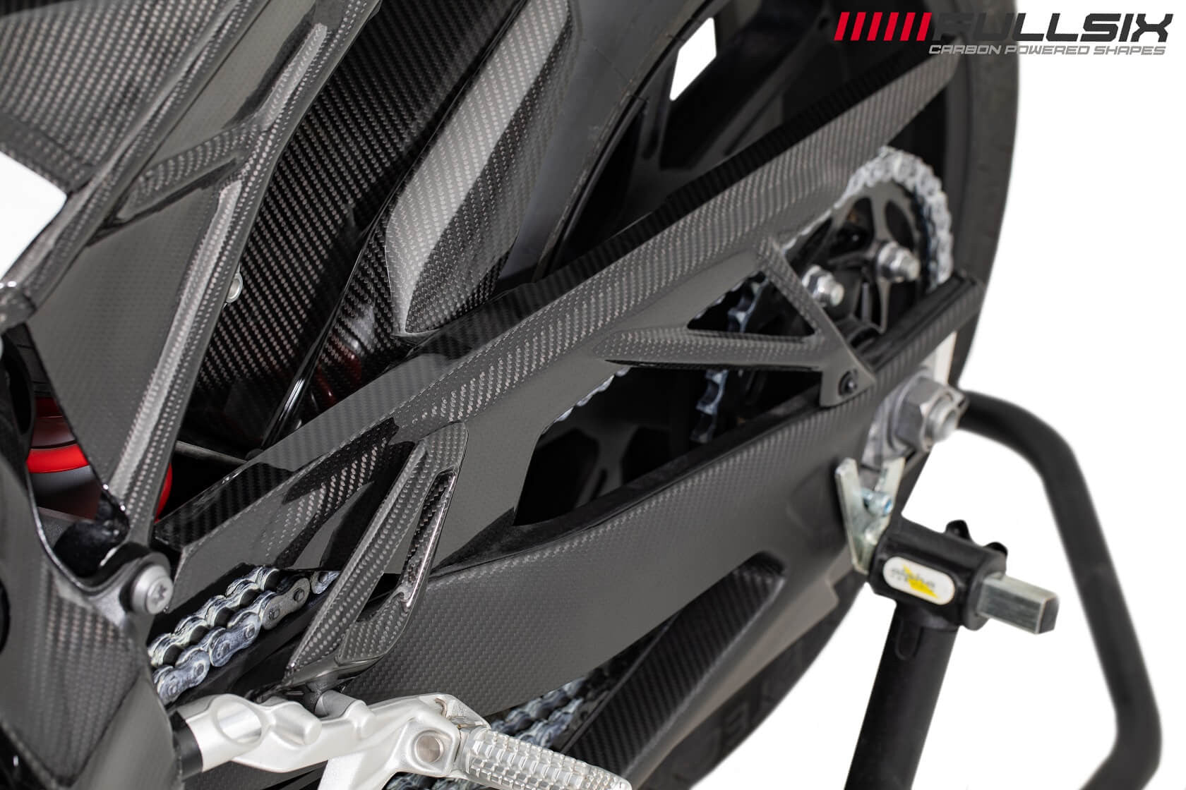 Kettingbescherming "OEM" Carbon Fullsix BMW S1000RR K67 (19-25) 