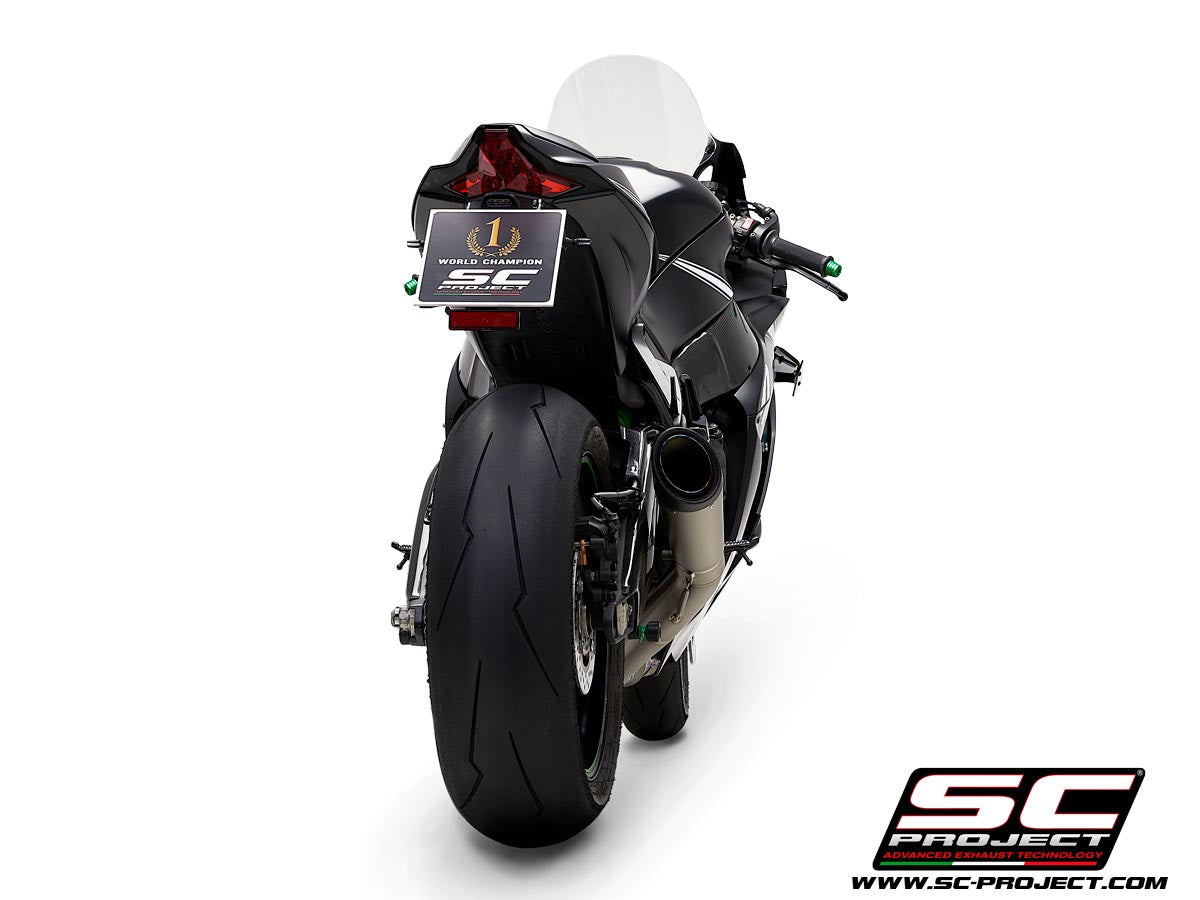 SC-Project Slip-On S1 + KAT-vervangpijp Kawasaki ZX-10 R/RR (16-20) K22A-DET41T 