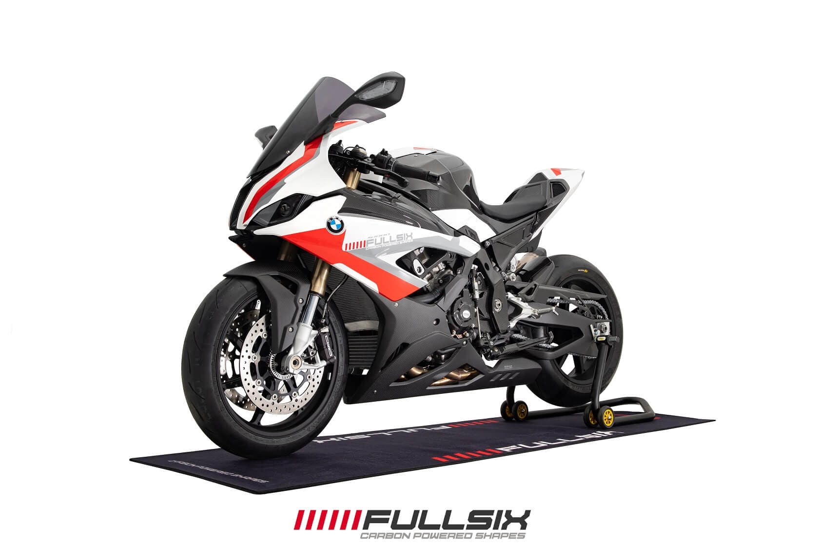 Kettingbescherming "OEM" Carbon Fullsix BMW S1000RR K67 (19-25) 