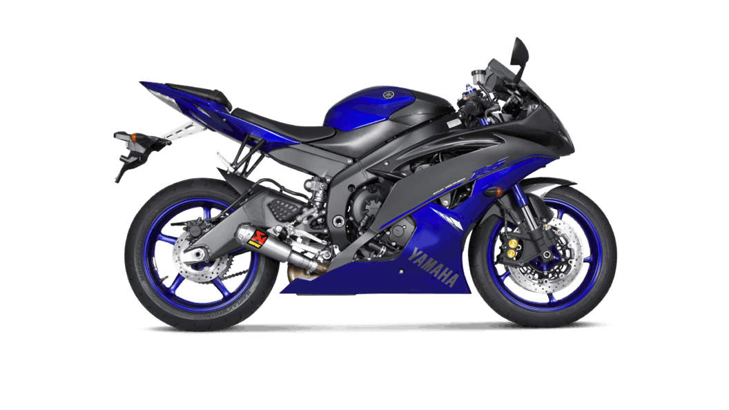 Akrapovic Slip-On Line (Titanium) Yamaha YZF-R6 (06-25) S-Y6SO10-AHBT 