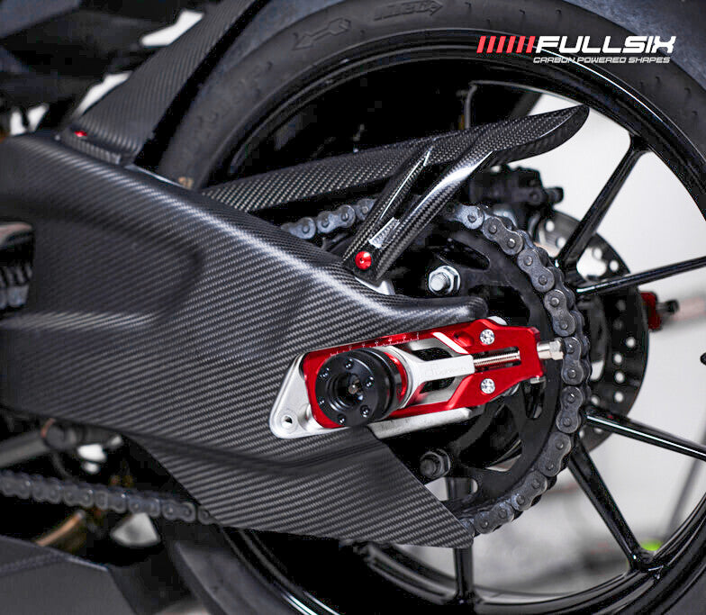 Kettingbescherming "Short" Carbon Fullsix BMW S1000RR K46 (09-18) 