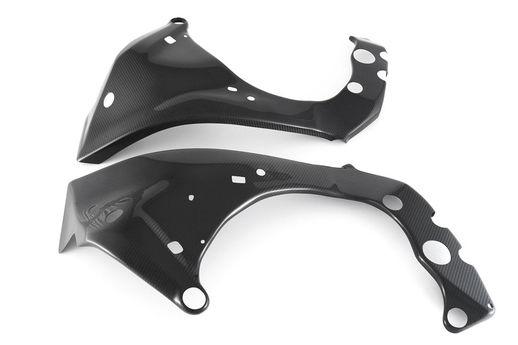 Carbon frame covers Fullsix Yamaha YZF-R1/M RN32, RN49 & RN65 (15-25) 