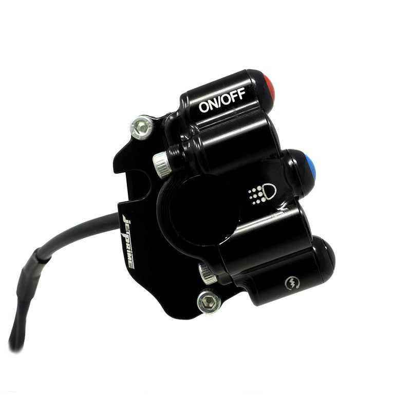 Gasgripbehuizing met stuurknop JetPrime Honda CBR 1000 RR SC77 (17-19) JP ACC 017 