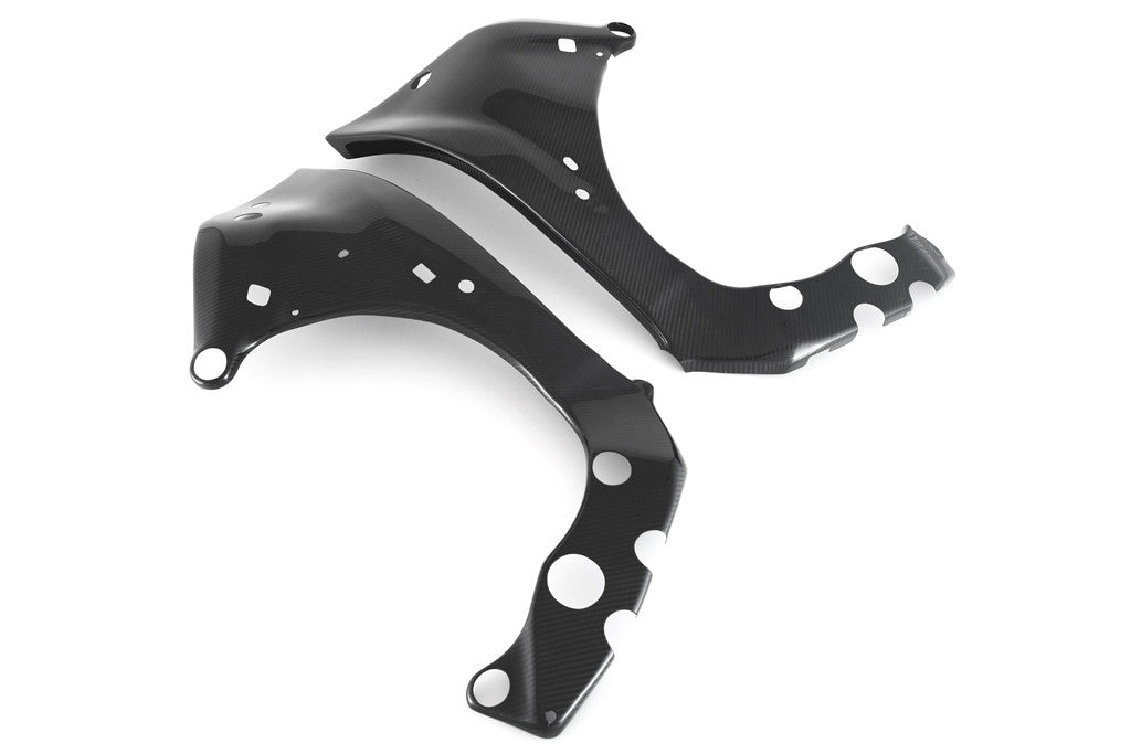 Carbon frame covers Fullsix Yamaha YZF-R1/M RN32, RN49 & RN65 (15-25) 