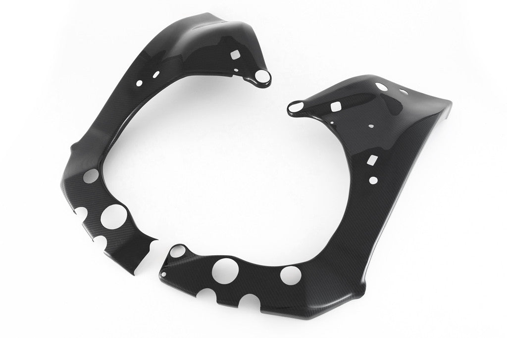 Carbon frame covers Fullsix Yamaha YZF-R1/M RN32, RN49 & RN65 (15-25) 