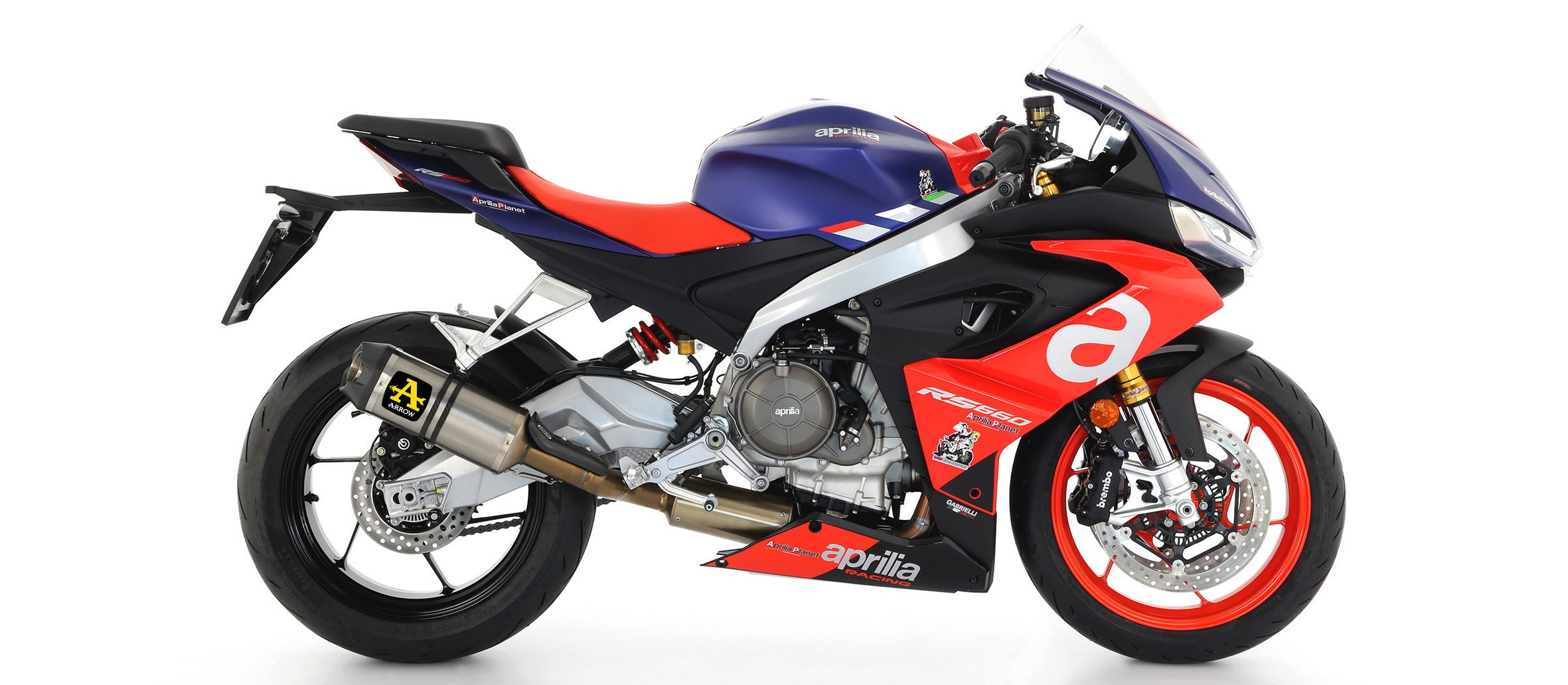Arrow Compleet systeem Competitie Titanium Aprilia RS 660 (20-25) 71215CKZ 