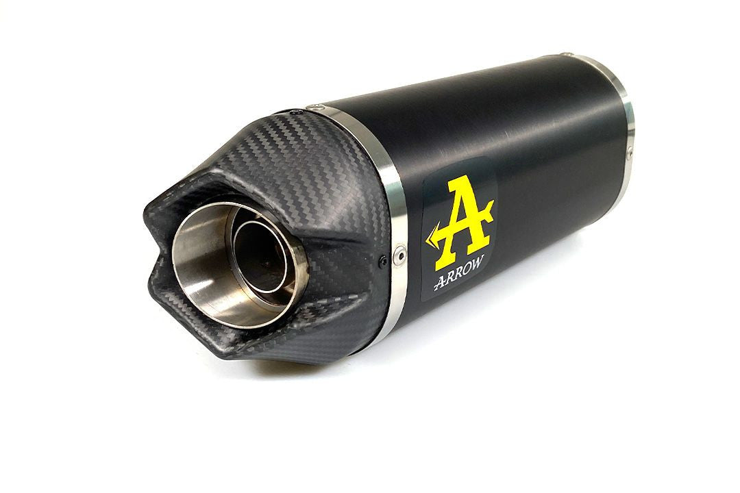 Arrow Slip-On Indy Race Aluminium Donker Aprilia RS 660 (20-25) 71929AKN 