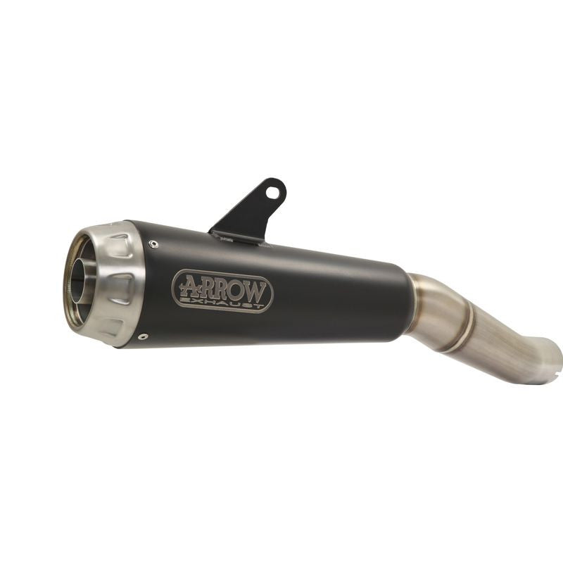 Arrow Slip-On Kit Pro-Race RVS Donker Aprilia RSV4/RR/RF (17-18) 71214PRN 